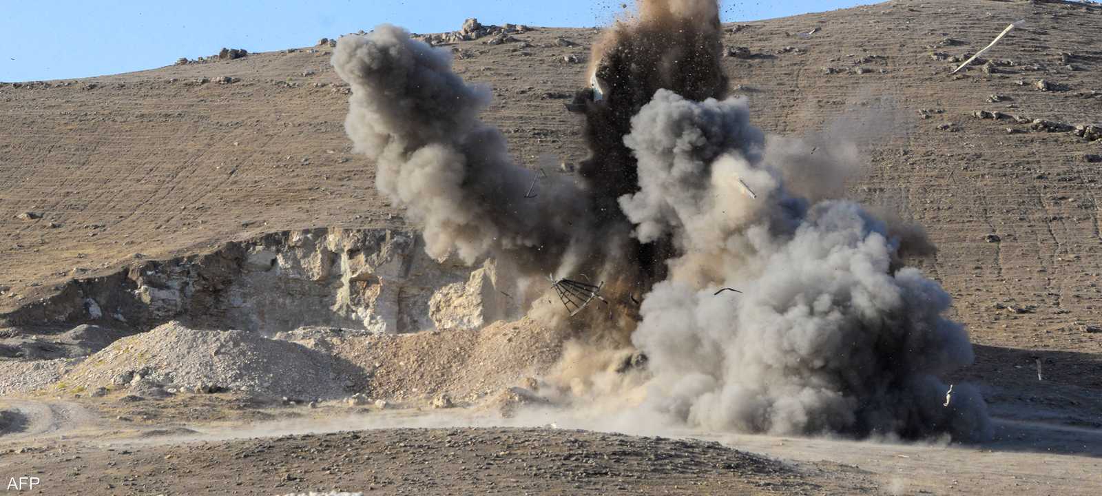 خلال عملية عراقية لملاحقة داعش. أرشيف