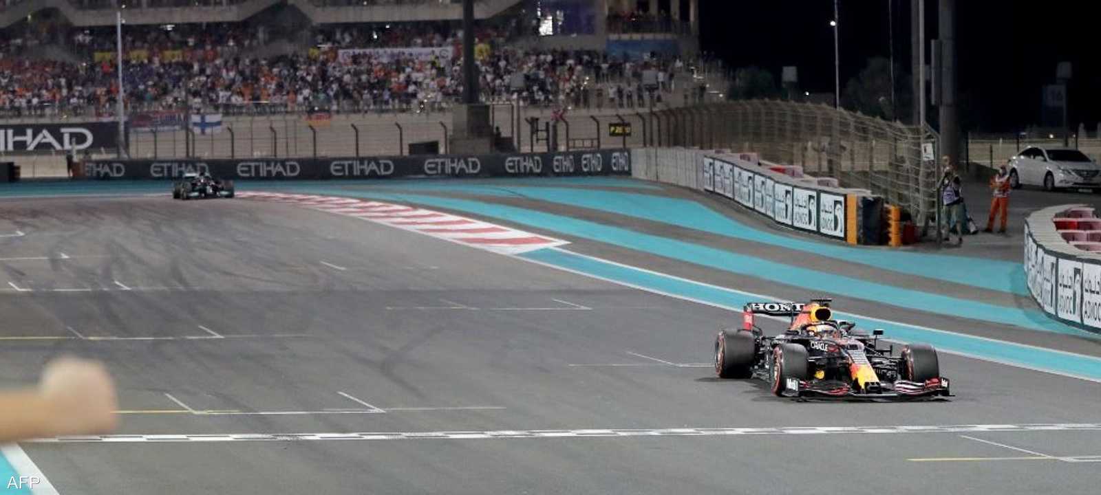 لحظة انتصار فيرستابن التاريخية