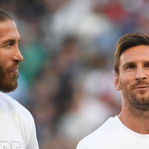 ليونيل ميسي وسيرجيو راموس