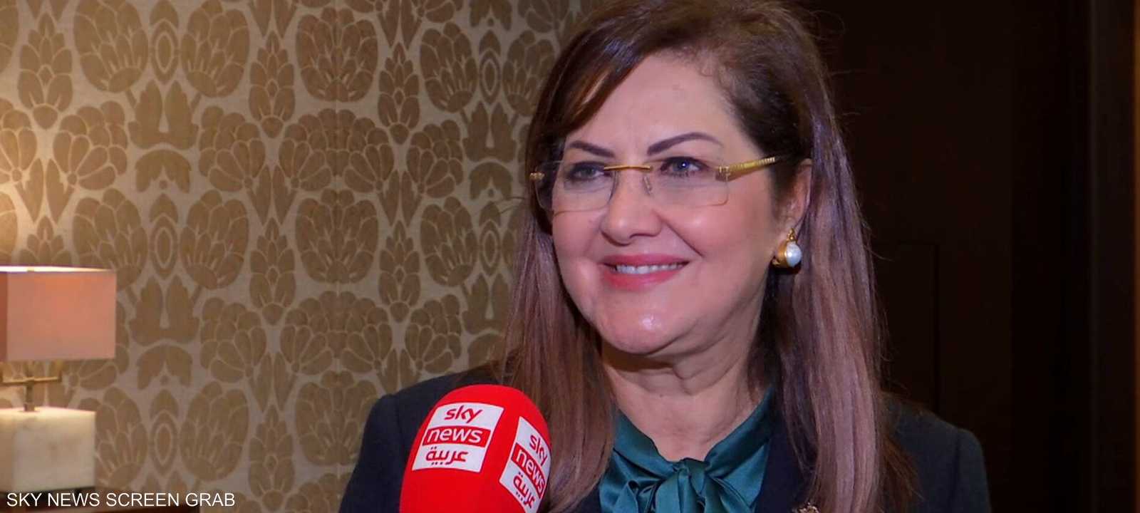 وزيرة التخطيط المصرية هالة السعيد