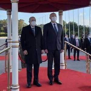 قيس سعيد لدى استقباله عبد المجيد تبون