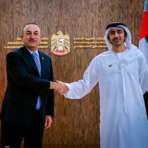 عبد الله بن زايد ومولود تشاووش أوغلو