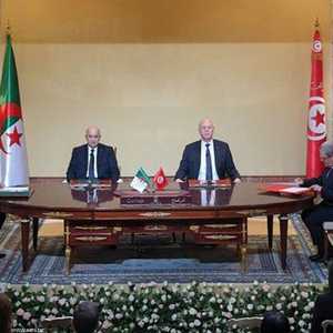 الرئيس الجزائري ونظيره التونسي