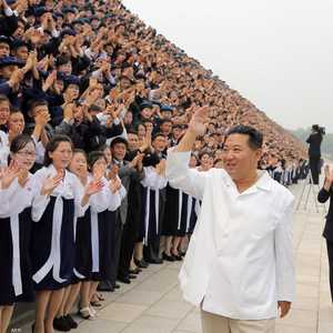 الزعيم الكوري الشمالي كيم جونغ أون