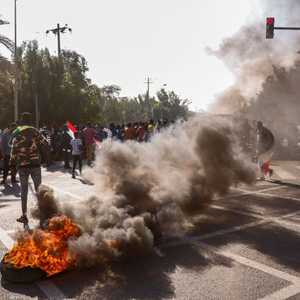 احتجاجات وقطع طرق في بورتسودان - أرشيفية