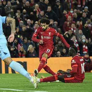 صلاح مسجلا في مرمى نيوكاسل