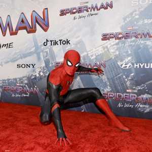 جانب من افتتاح عرض فيلم سبايدر مان في لوس أنجلوس