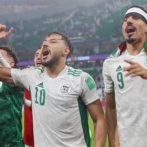 فرحة نجوم الجزائر بالوصول لنهائي كأس العرب