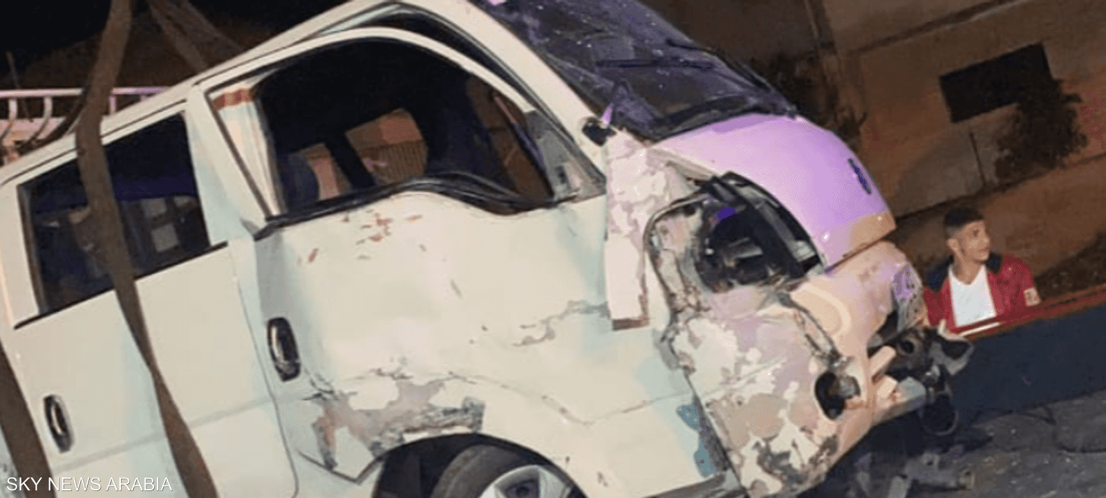 الذعر دفع اللص للوقوع في حادث مروري ومن ثم القبض عليه