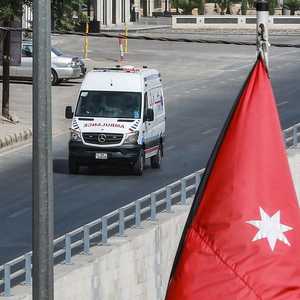 أرشيفية لسيارة إسعاف في الأردن