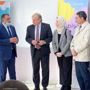 السفير الأميركي خلال زيارته إلى طرابلس