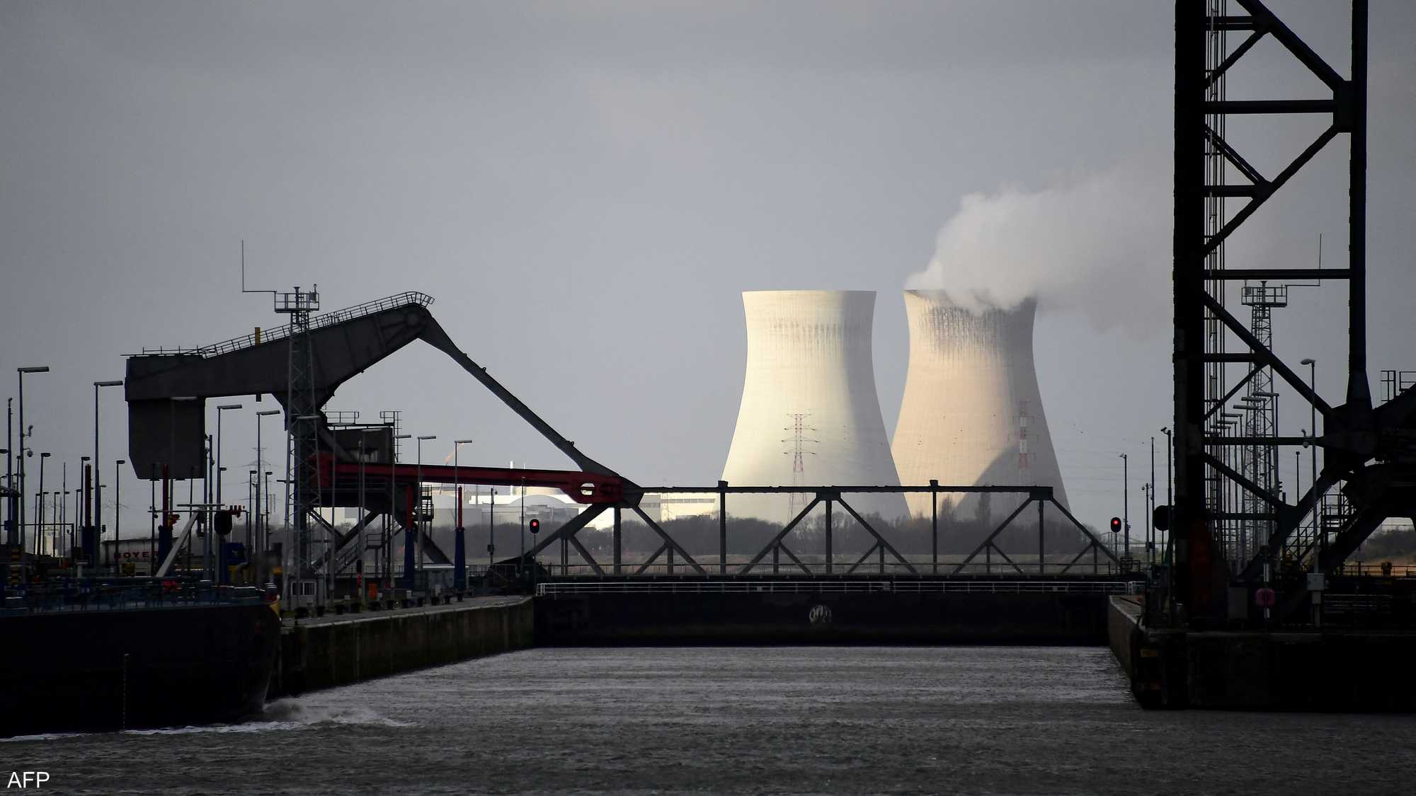 مفاعل نووي في بلجيكا.