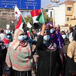 سودانيات يشاركن في تظاهرة سابقة. أرشيفية