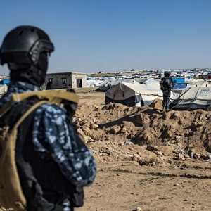 مخيم يتواجد فيه عناصر من داعش