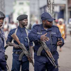 أفراد من الشرطة في الكونغو الديمقراطية.