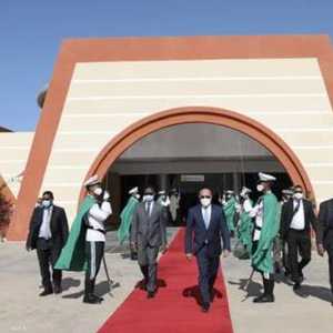 الرئيس الموريتاني  محمد ولد الشيخ الغزواني