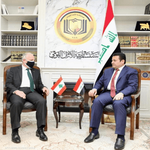 قاسم الأعرجي استقبل بمكتبه وزير الدفاع اللبناني