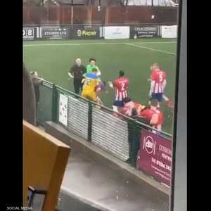 وقعت الحادثة بمباراة بين فريقي إبسوم وإويل ودوركينغ واندررز