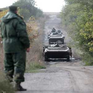 أرشيفية لقوات روسية على الحدود مع أوكرانيا