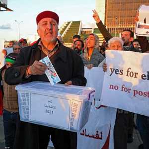 اعتراضات شعبية مطالبة بالإسراع في إجراء الاستحقاق الانتخابي