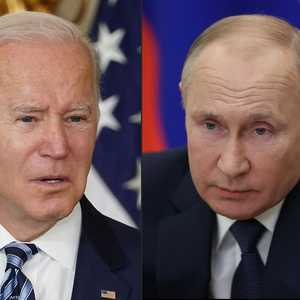 أرشيفية للرئيسين بوتن وبايدن