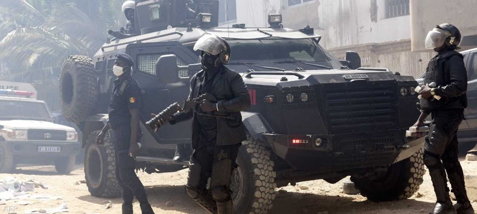 قوات الأمن في السنغال