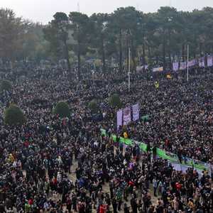 جانب من المظاهرات الإيرانية خلال 2021