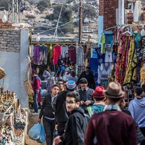 أرشيفية لأحد الأسواق في مصر