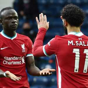 أرشيفية لمحمد صلاح وساديو ماني