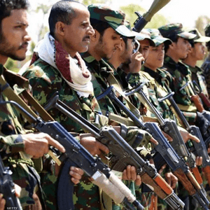 عناصر من ميليشيا الحوثي الإرهابية - أرشيفية
