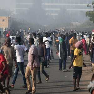 أرشيفية لتظاهرة في الخرطوم تطالب بمدنية الدولة