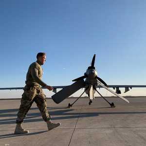 أرشيفية لجندي أميركي في قاعدة عين الأسد