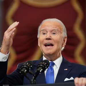 بايدن يلقي كلمته في مبنى الكابيتول