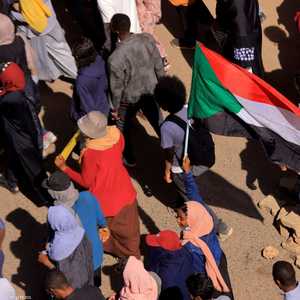 جانب من التظاهرات في السودان