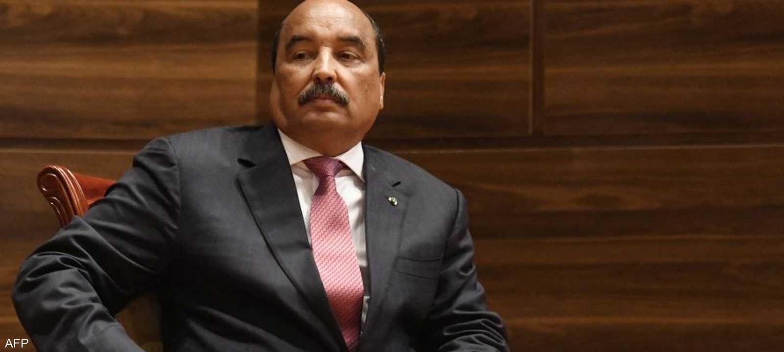 أرشيفية.. الرئيس الموريتاني السابق محمد ولد عبد العزيز