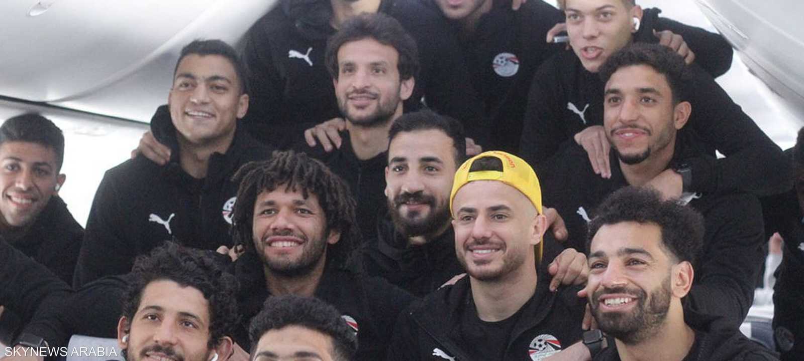 بعثة المنتخب المصري لكرة القدم إلى مدينة جاروا الكاميرونية