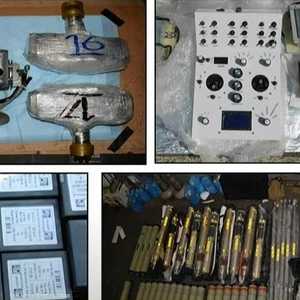 التحالف العربي يعرض أسلحة إيرانية استخدمت في هجمات الحوثيين