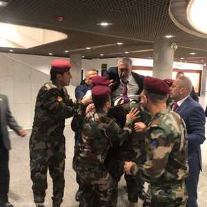 المشهداني خرج من القاعة محمولا