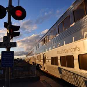 قطار في كاليفورنيا