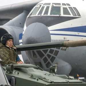 قوات روسية في ألماتي