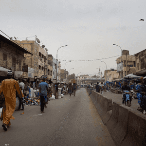 جانب من مدينة باماكو في مالي