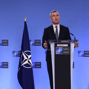 الأمين العام للناتو ونائبة رئيس الوزراء الأوكرانية