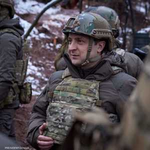 الرئيس الأوكراني فولوديمير زيلينسكي