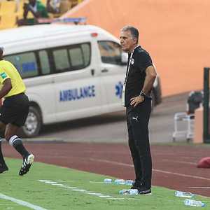 كيروش خلال لقاء نيجيريا