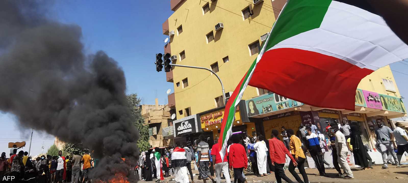 الشارع السوداني يشهد احتجاجات حاشدة