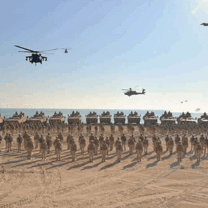 جانب من تدريب "درع الإمارات المشترك 50"