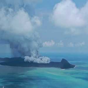 نشاط بركاني في تونغا