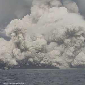 فيديوهات مخيفة لبركان "المحيط"