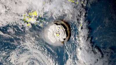 "بركان المحيط" ضرب تونغا بقسوة.. وأميركا واليابان في خطر
