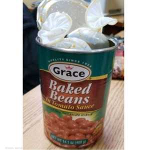 المخدرات كانت داخل علبة فاصوليا مطبوخة.